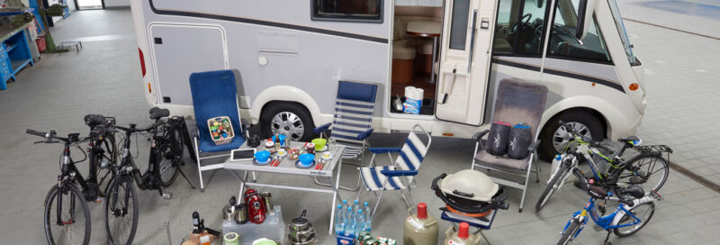 Das richtige Wohnmobil Zubehör für das Business Camping