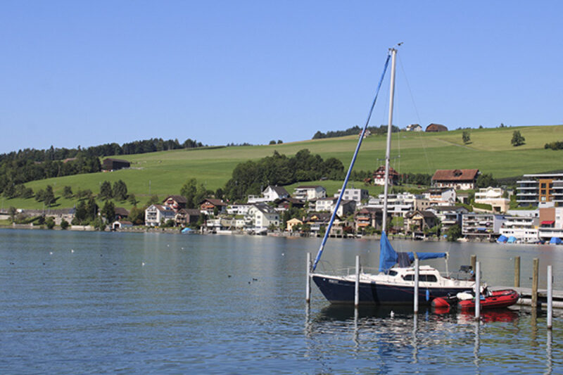 Der Küssnachtersee bei Büssnacht