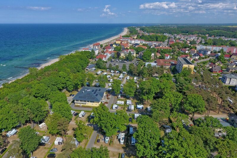 Luftaufnahme vom Campingpark Kühlungsborn