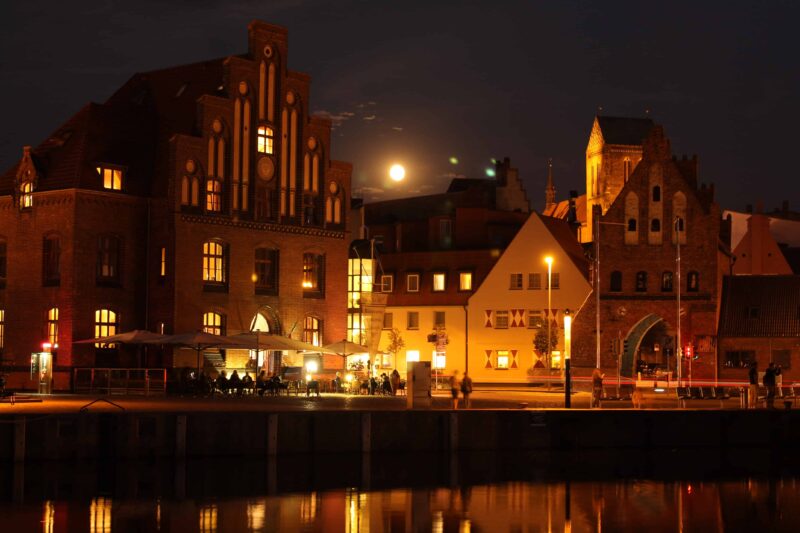 Alter Hafen in Wismar