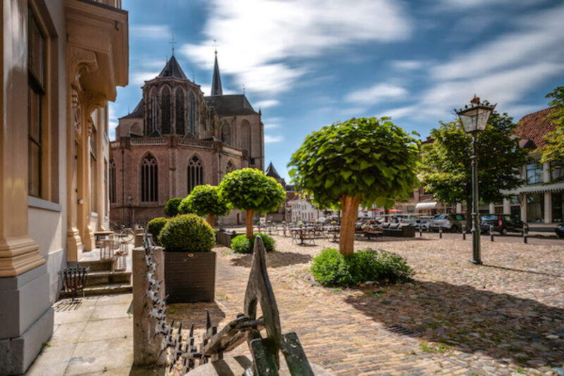 Die Gothikkirche in der Altstadt von Kampen