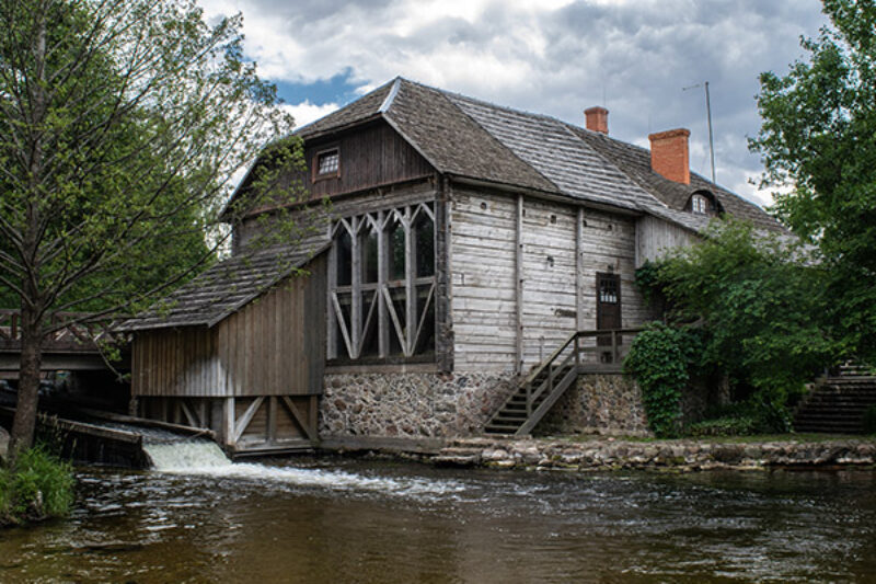 ginucia Wassermühle im Aukstaitijka National Park