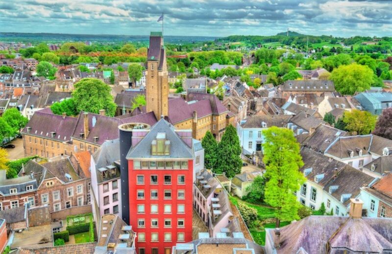 Luftaufnahme der Altstadt von Maastricht