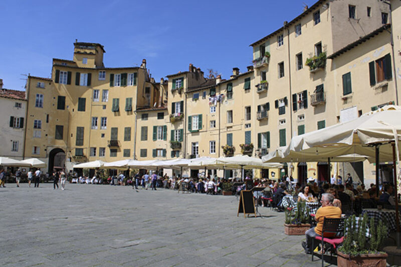 Amphitheater in Lucca