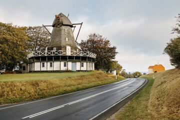 Eine alte Mühle bei Ærøskøbing