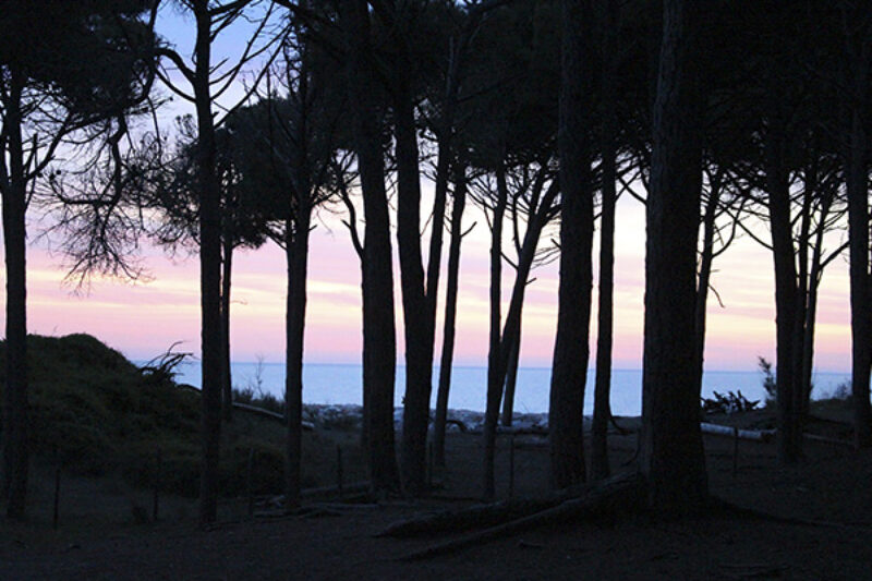 Sonnenuntergang bei Marina di Cecina