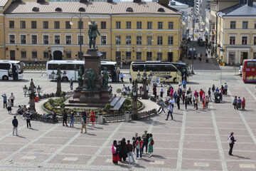 Der Senatsplatz in Helsinki