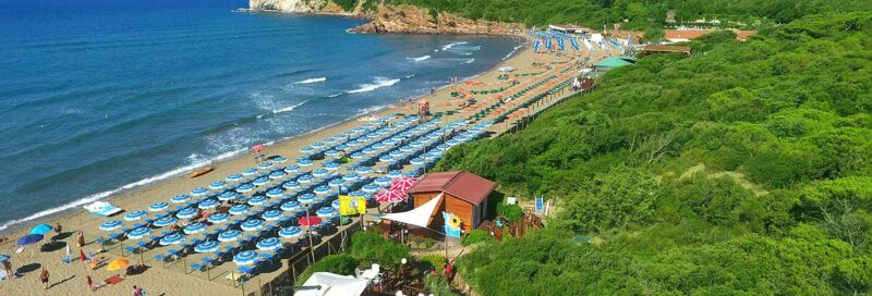 Camping Village Baia Azzura Luftaufnahme