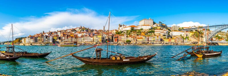 Der Hafen von Porto - Portugal eine Seefahrernation
