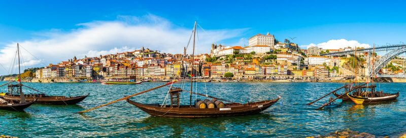 Der Hafen von Porto - Portugal eine Seefahrernation