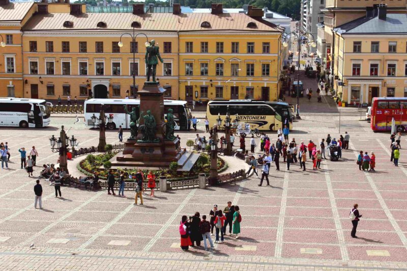 Der Senatsplatz in Helsinki