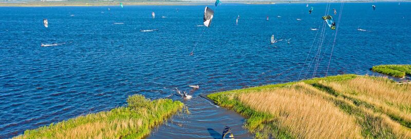 Wassersportler in Friesland