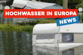 Campingplätze überflutet: Hochwasserkatastrophe in Deutschland