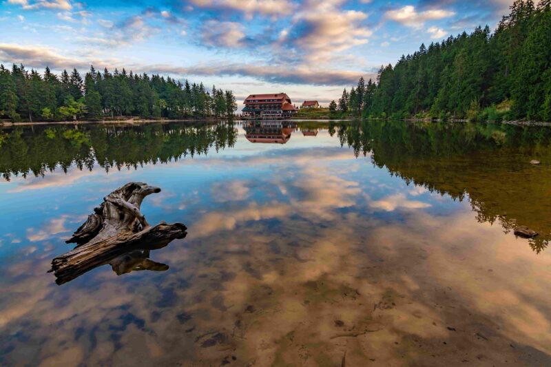 Mummelsee im Morgengrauen, Schwarzwald