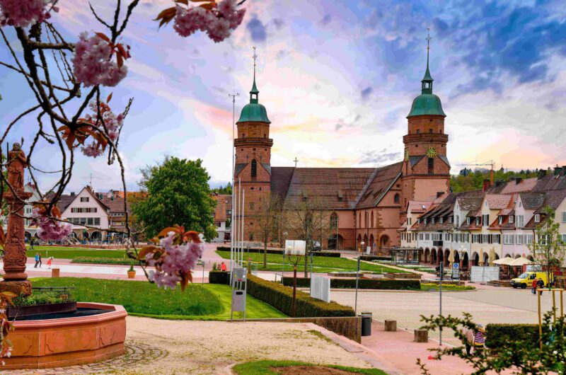 Freudenstadt im Schwarzwald, Marktplatz und Stadtkirche