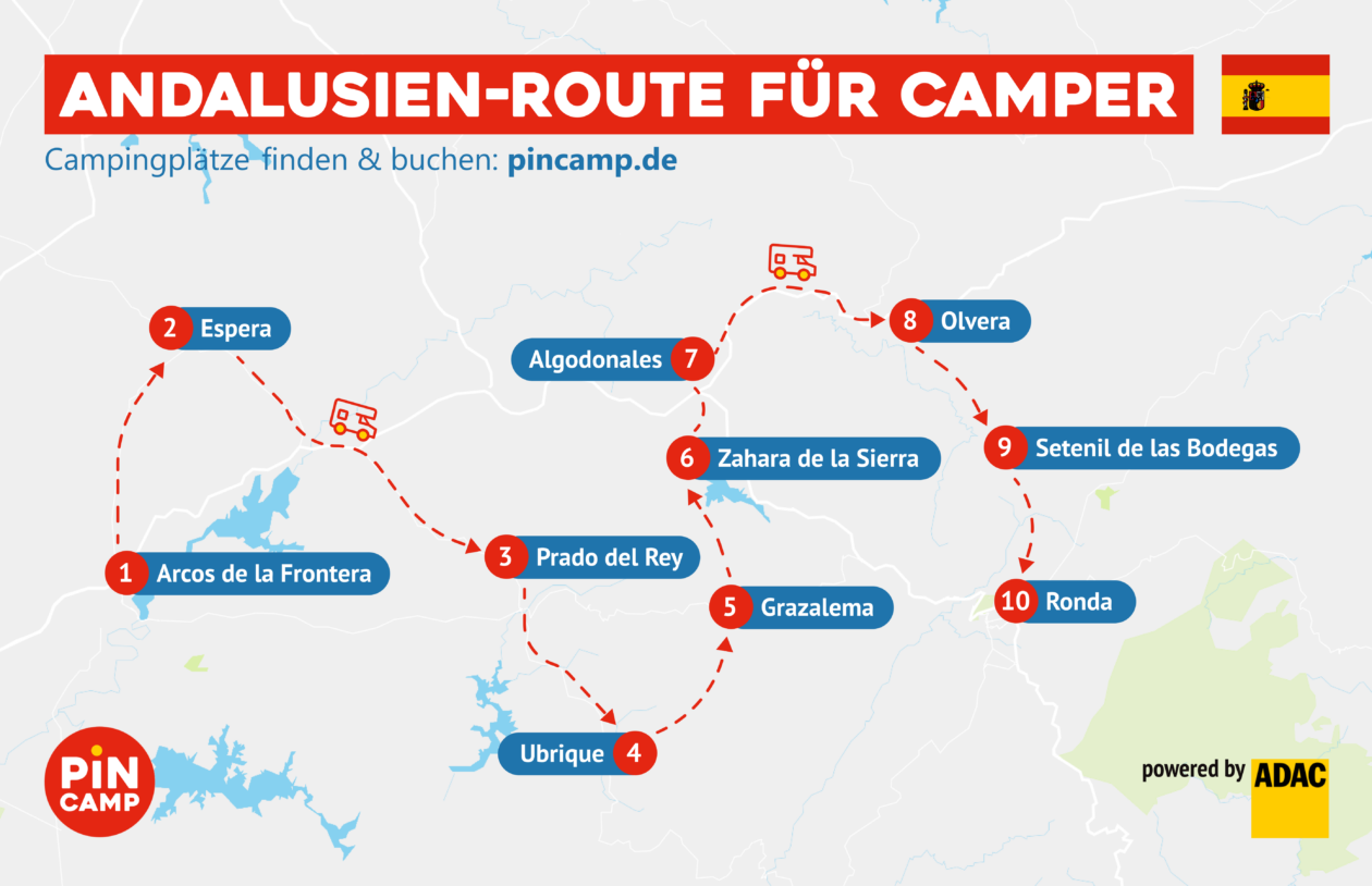 Andalusien Die Route der Weißen Dörfer YouTube