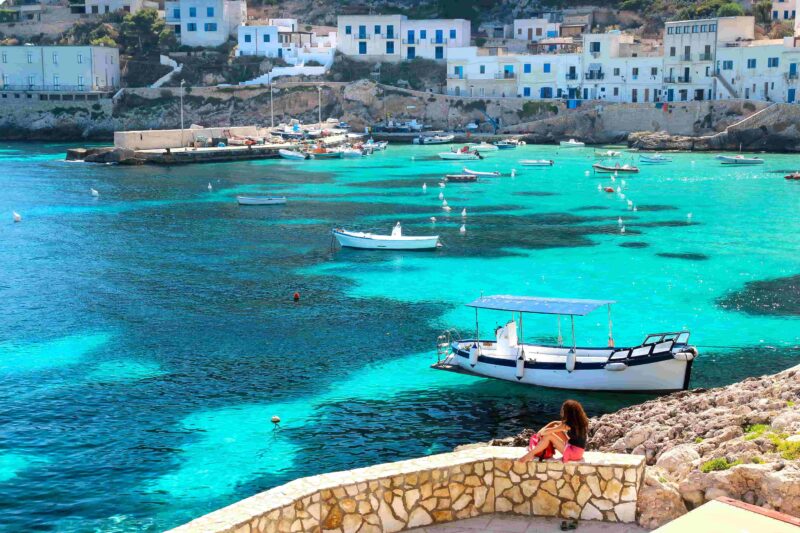 Levanzo (Trapani) Il Porto