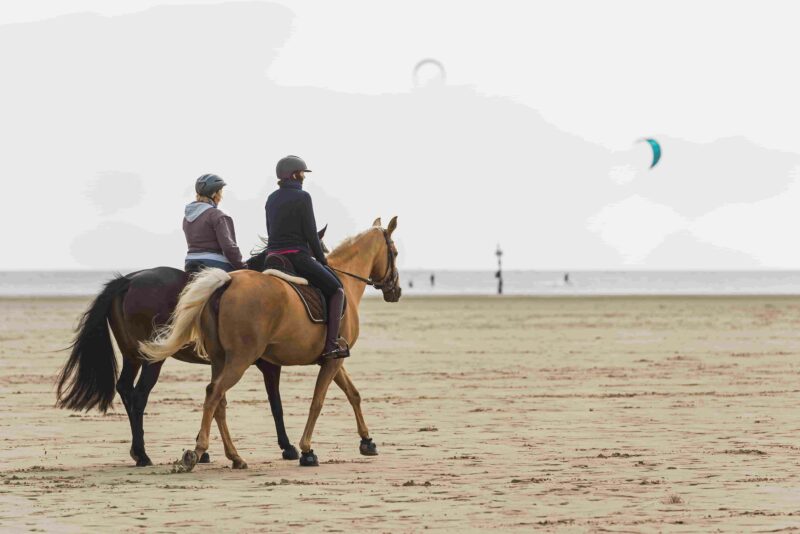 Reiten am Strand von St. Peter-Ording