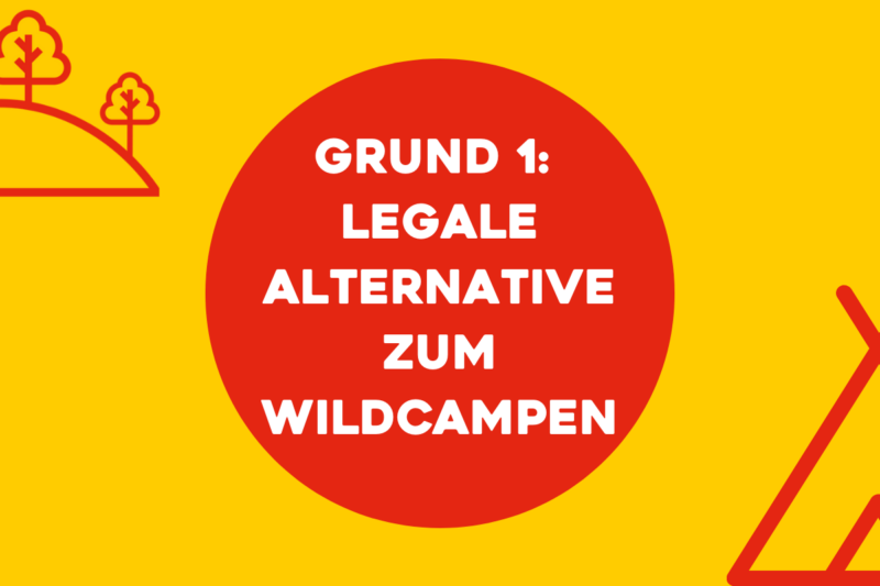 Microcamping als Alternative zum Wildcamping