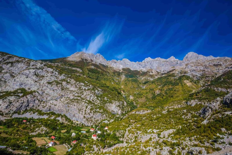 Das Tal des Flusses Cem - Kelmend, Albanien