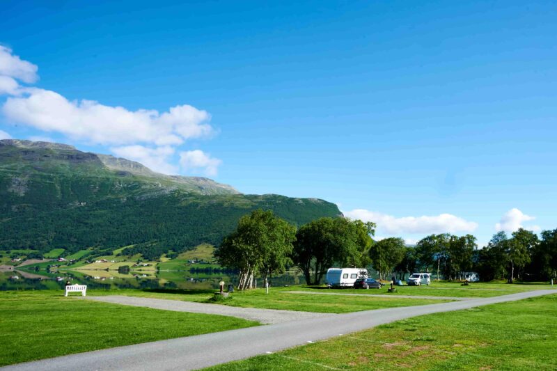 Naturnaher Campingplatz in Skandinavien