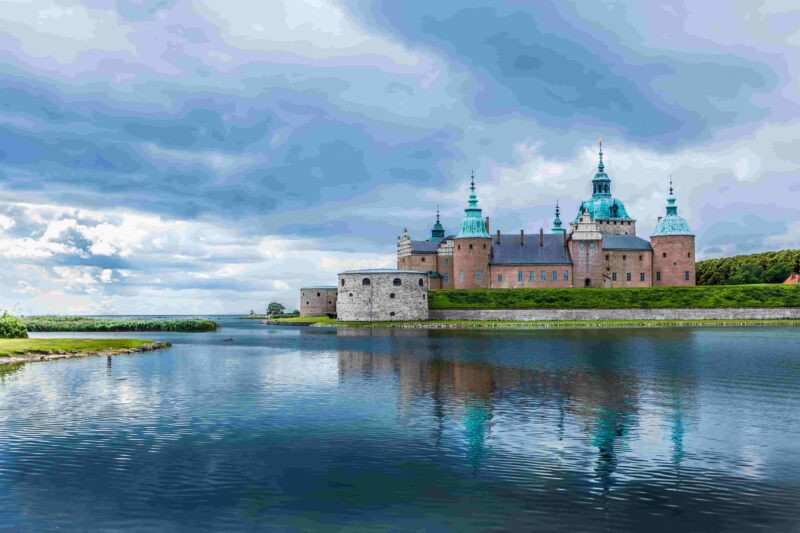 Historisches Schloss Kalmar in Schweden, Skandinavien