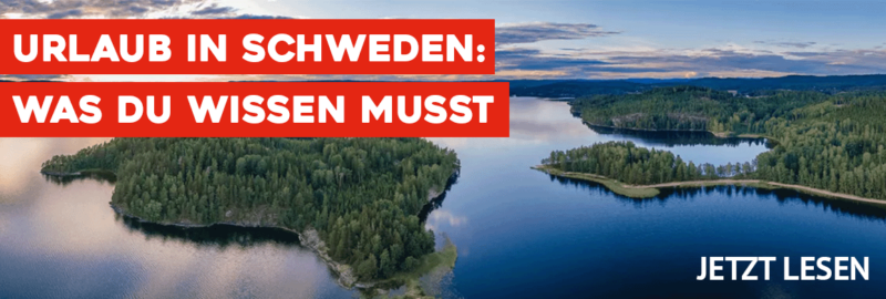 Banner Urlaub in Schweden