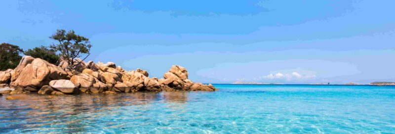 Capriccioli-Strand - Costa Smeralda - Sardinien