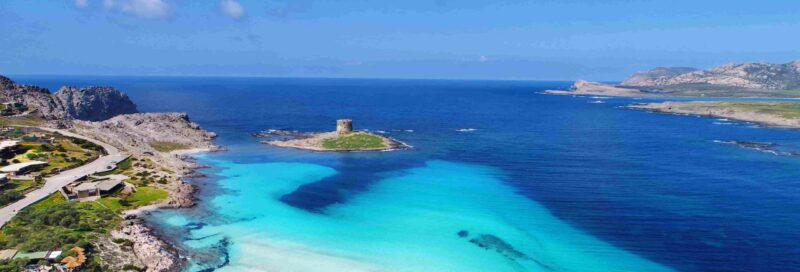 Lagune auf Sardinien