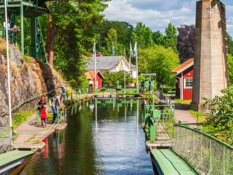 Håverud am Dalsland Kanal