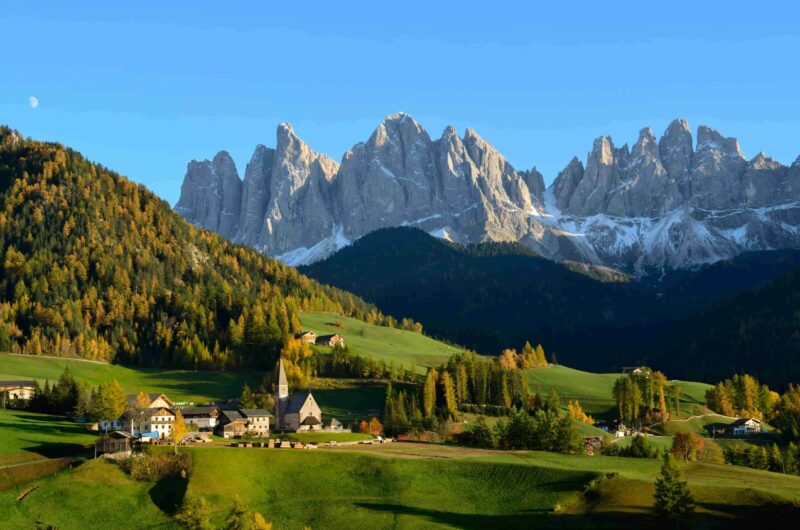 Val di Funes, Dolomiten in Norditalien