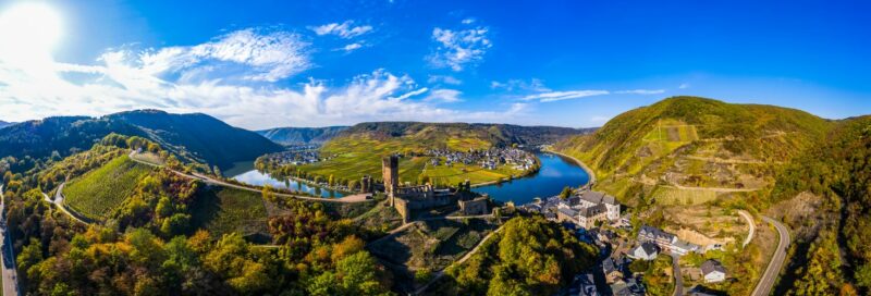 Mosel, Kreis Cochem-Zell, Rheinland-Pfalz, Deutschland