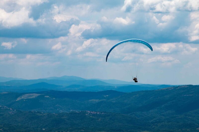 Paragliding in Slowenien