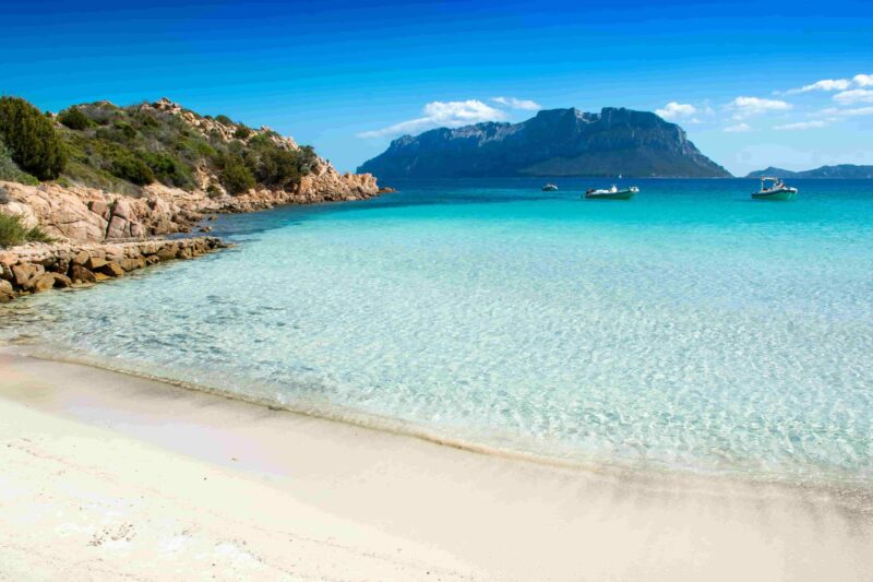 Strand von Porto Taverna, Sardinien, Italien