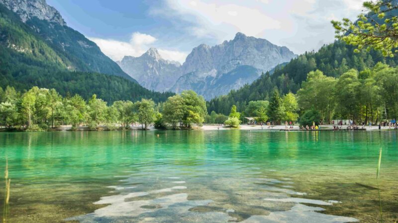 Jasna-See, Kranjska Gora, Slowenien