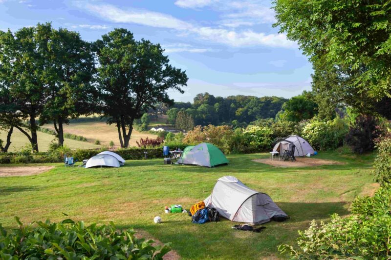 Camping mit Aussicht in Limburg in den Niederlanden