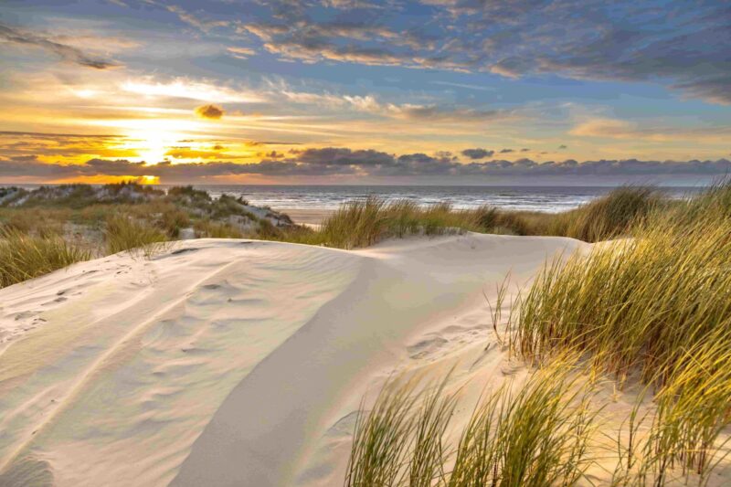 Strand an der Nordsee, Niederlande