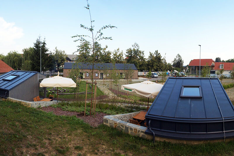 Camp Jezero Kocevsko, Blick auf den Campingplatz