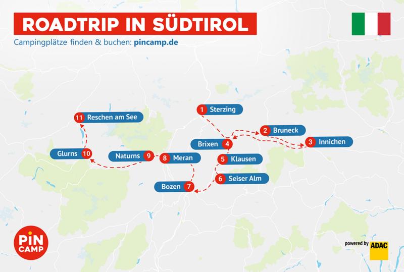 Route Südtirol