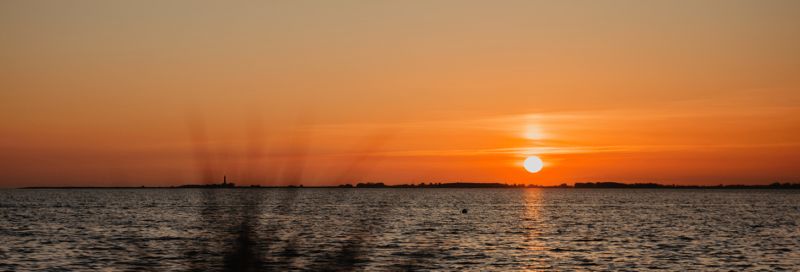 Camping Strukkamphuk Sonnenuntergang