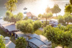 Camping im Tessin in der Schweiz im Einklang mit der Natur