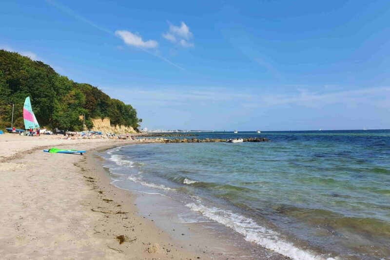 Campingland Ostsee in Schleswig-Holstein, Sandstrand