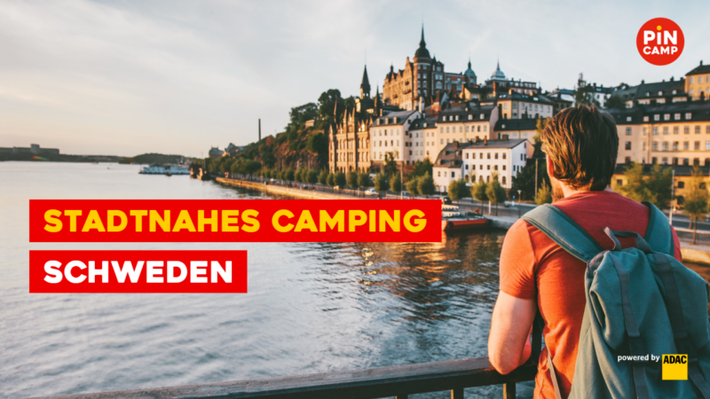 Stadtnahes Camping in Schweden