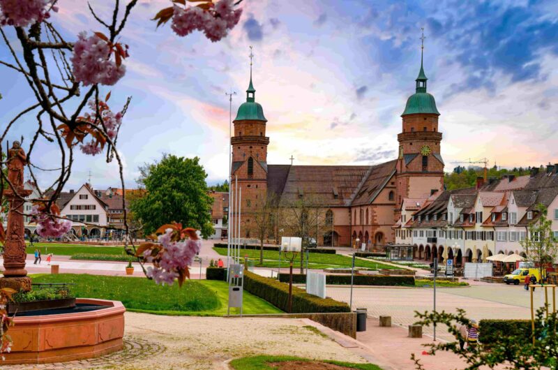 Marktplatz und Stadtkirche, Freudenstadt im Schwarzwald