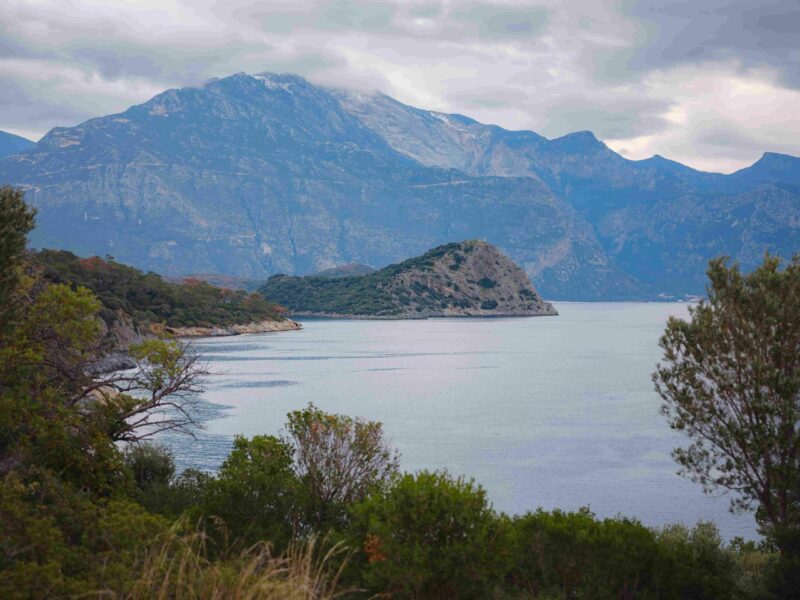 Lagune in Ölüdeniz, Fethiye im Winter