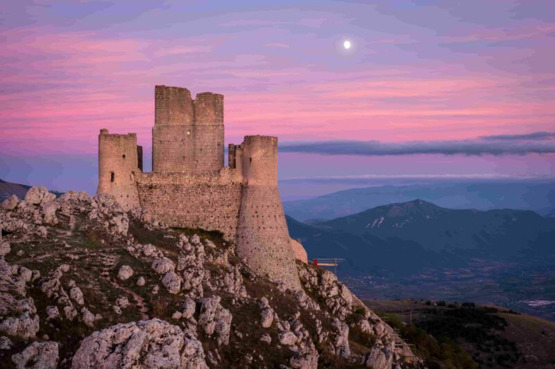 Burg von Rocca Calascio, Abruzzen, Italien