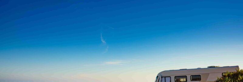 Camping im Winter in Spanien