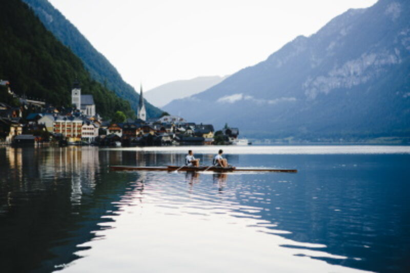 Rudern Hallstaettersee Hallstatt © Oberoesterreich Tourismus GmbH © Stefan Mayerhofer