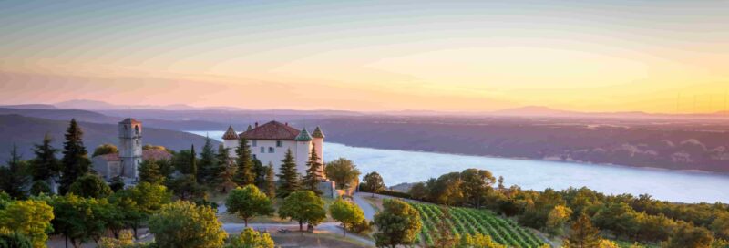 Aiguines, Provence, Frankreich