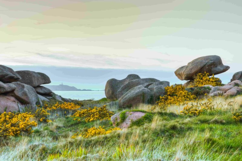 Cote de Granit Rose, Bretagne, Frankreich